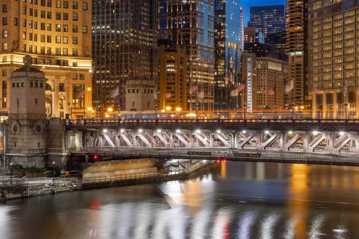 Michigan Ave bridge