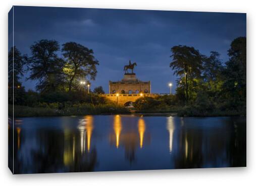 Blue Hour Fine Art Canvas Print