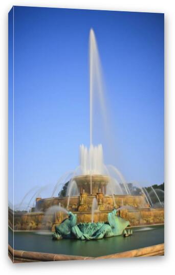 Buckingham Fountain Fine Art Canvas Print