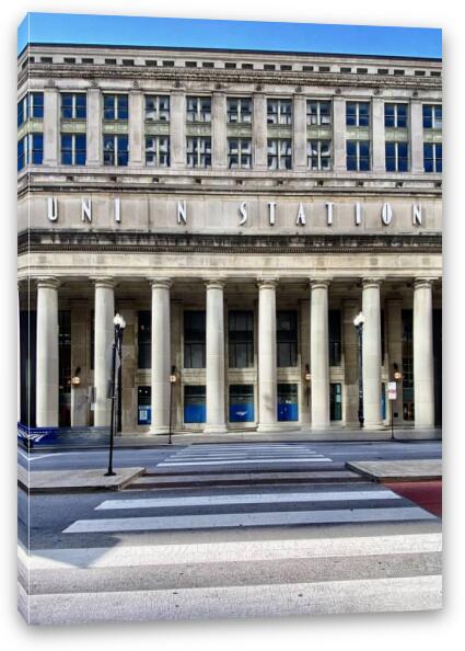 Chicago Union Station 1 Fine Art Canvas Print