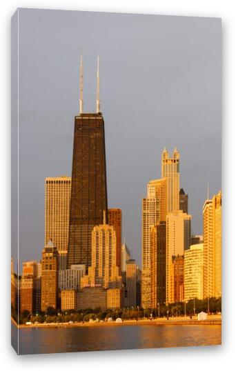 John Hancock Center Chicago Fine Art Canvas Print