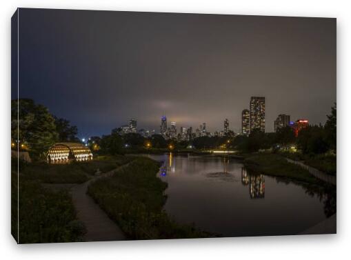 Lincoln Park  Fine Art Canvas Print