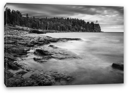 Split Rock Lighthouse Morning Dream Fine Art Canvas Print