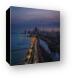 Blue Hour Symphony in Motion Canvas Prints