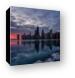 Chicago Winter Sunrise Canvas Prints