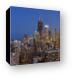 Chicago's Streeterville at Dusk Panoramic Canvas Prints