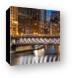 Michigan Ave bridge Canvas Prints