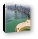 North Avenue Beach Chicago Aerial Canvas Prints