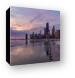 North Avenue Sunrise Canvas Prints