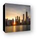 Spring Equinox in Chicago Canvas Prints