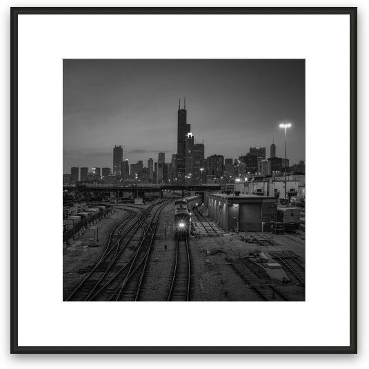 18th Street Skyline Framed Fine Art Print