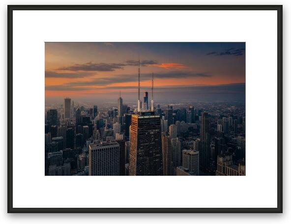 Chicago Skyscrapers Framed Fine Art Print