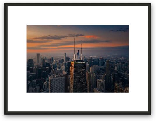 Chicago Skyscrapers Framed Fine Art Print