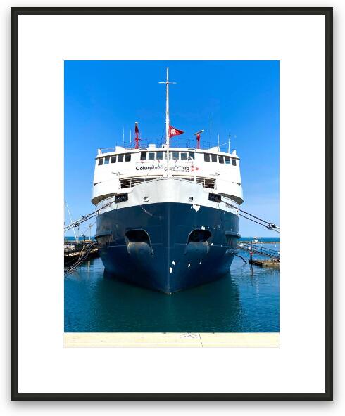 Columbia Yacht Club Framed Fine Art Print