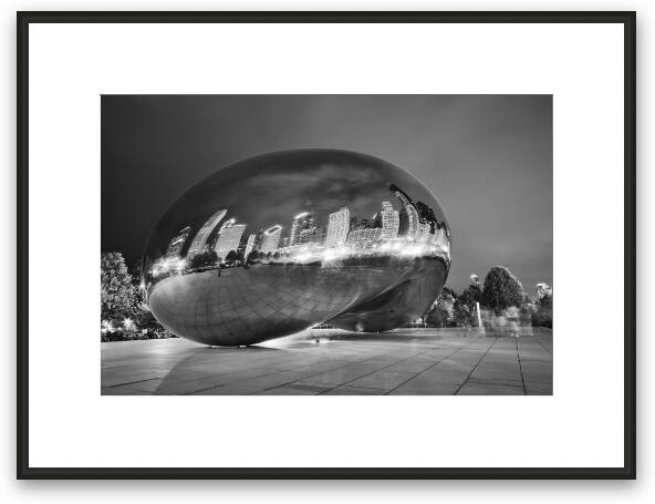 Ghosts in The Bean Framed Fine Art Print