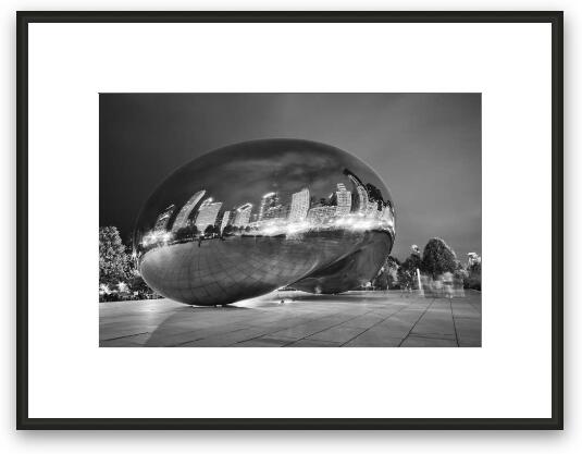 Ghosts in The Bean Framed Fine Art Print