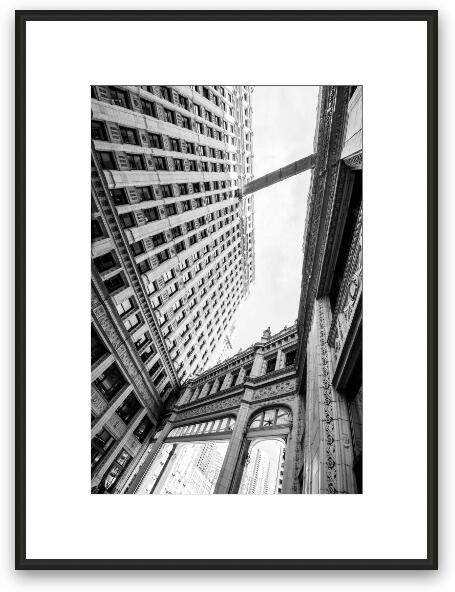 Look Up Framed Fine Art Print