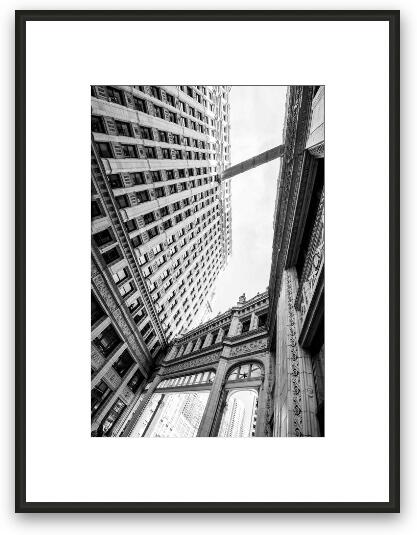 Look Up Framed Fine Art Print