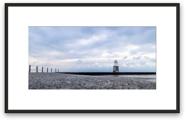 North Ave Lighthouse Framed Fine Art Print