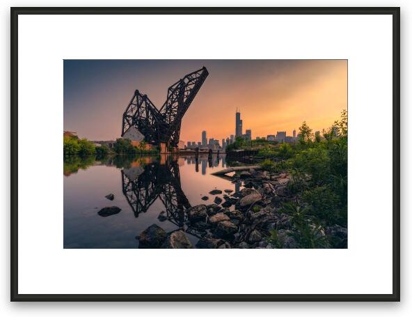 Ping Ton Shoreline Framed Fine Art Print