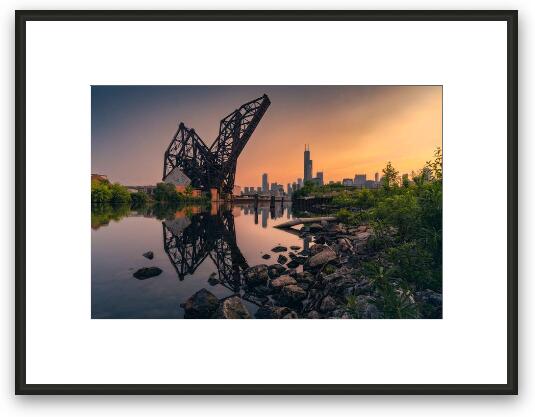 Ping Ton Shoreline Framed Fine Art Print