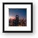 Blue Hour Moon Framed Prints