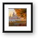 Chicago fall sunrise Framed Prints