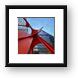 Flamingo - Worm's Eye View Framed Prints