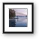 Whispers of Fog: The Fabyan Lighthouse in Autumn's Embrace Framed Prints