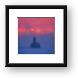 Whispers of the Fog: The Lighthouse's Embrace Framed Prints