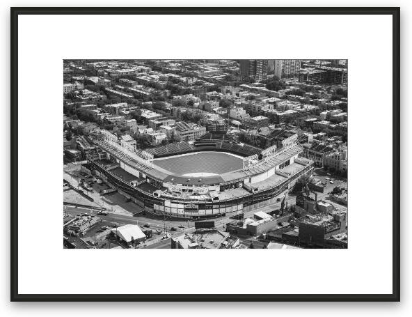 Wrigley Field - Home of the Chicago Cubs Framed Fine Art Print