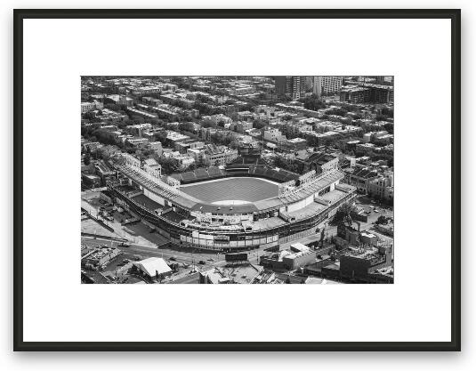 Wrigley Field - Home of the Chicago Cubs Framed Fine Art Print