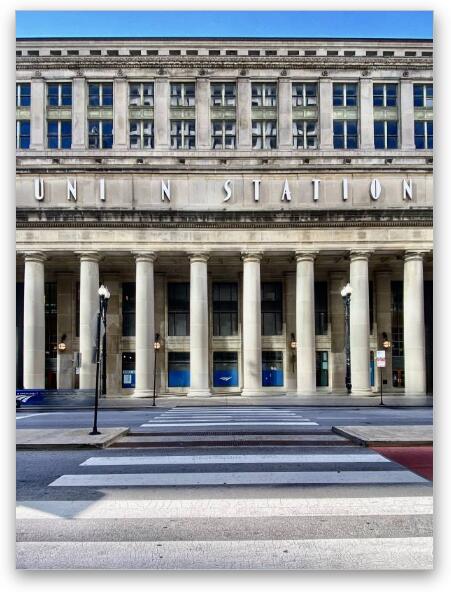 Chicago Union Station 1 Fine Art Metal Print