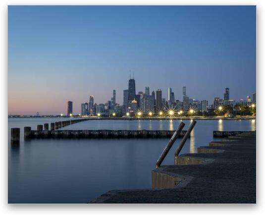 Fullerton Beach Fine Art Metal Print