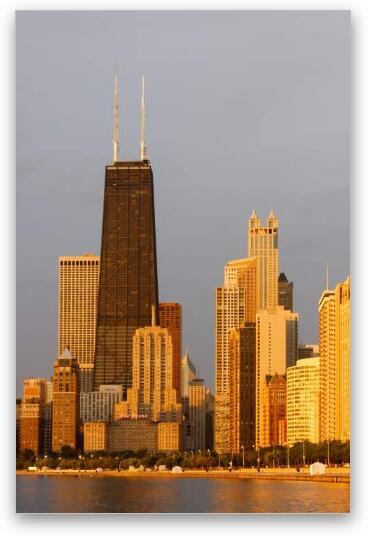 John Hancock Center Chicago Fine Art Metal Print