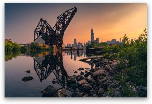 Ping Ton Shoreline Fine Art Metal Print