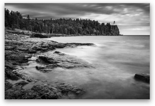 Split Rock Lighthouse Morning Dream Fine Art Metal Print