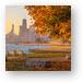 Chicago fall sunrise Metal Prints