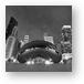 Cloud Gate and Skyline Metal Prints