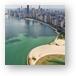 North Avenue Beach Chicago Aerial Metal Prints