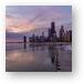 North Avenue Sunrise Metal Prints