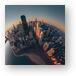 Planet Chicago Metal Prints