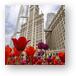 Spring Tulips at Wrigley Building Metal Prints