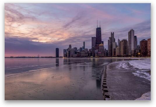 North Avenue Sunrise Fine Art Print