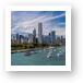 Chicago Skyline Daytime Panoramic Art Prints