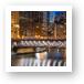 Michigan Ave bridge Art Prints