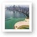 North Avenue Beach Chicago Aerial Art Prints